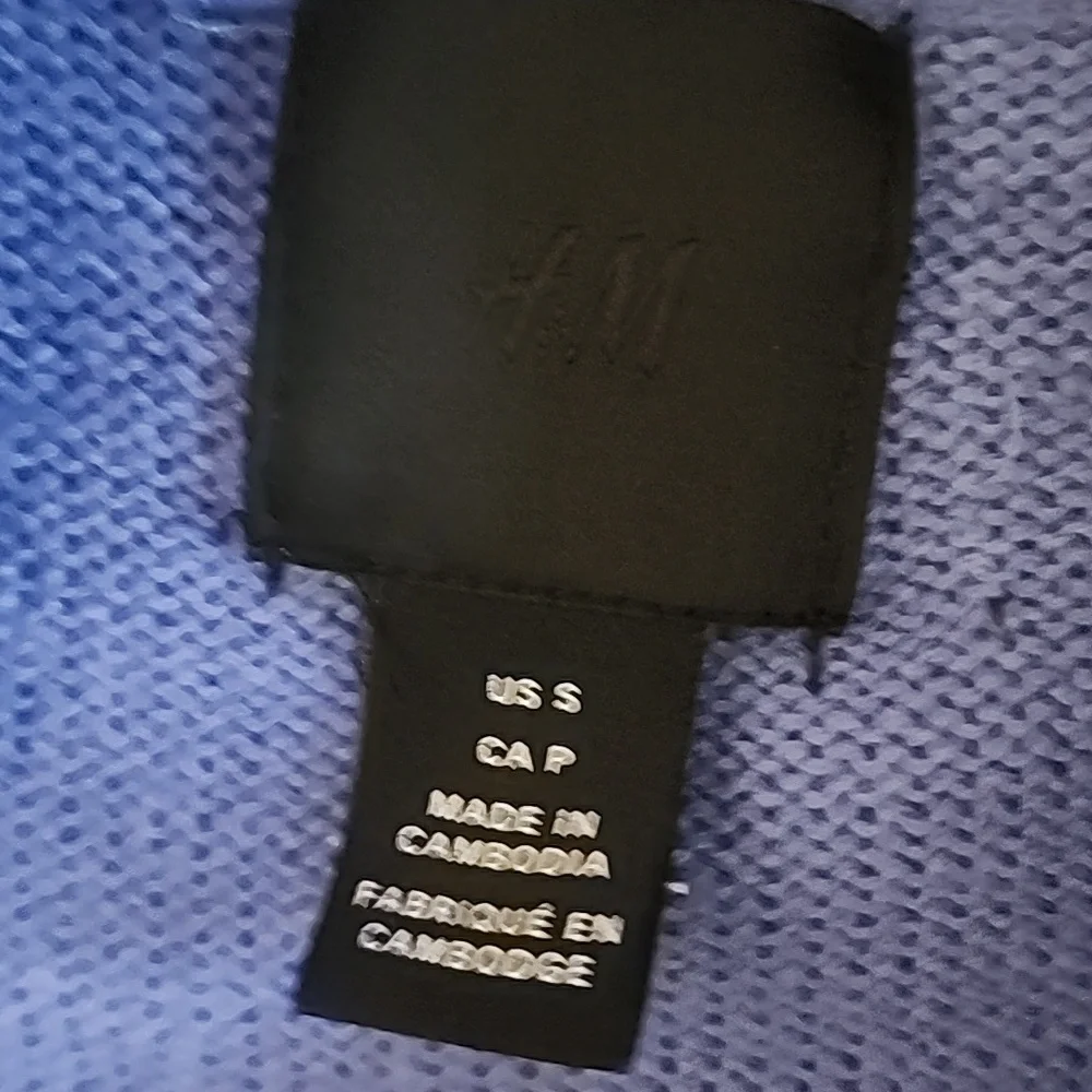 Blue Polar Bear Oversized Christmas Sweater - Picture 6 of 6